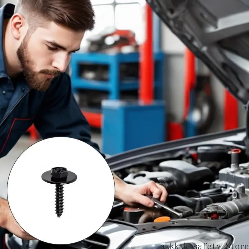 برغي عالمي XXFF مع تصميم مقاوم للاهتزاز ومشبك حماية الطين التلقائي بغسالة U