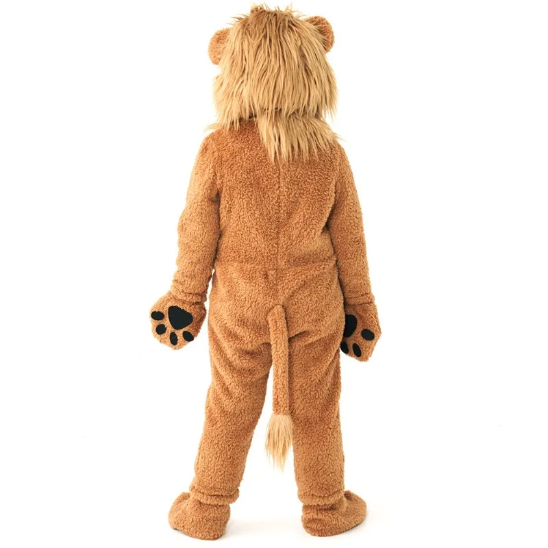 Costume de photographie de carnaval, Costume de Lion, jeu sur scène, ensemble d'animaux en fourrure mignons, Costume de jeu de rôle de fête de carnaval