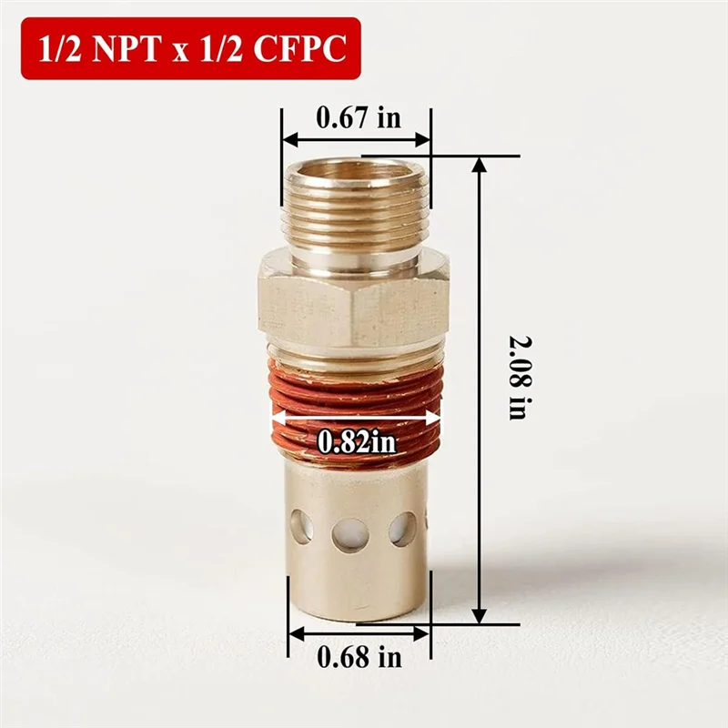 AT05-Überprüfenventil für Kompressor, Luftkompressor, Ventil für Luftkompressor, Rückschlagventil 1/2