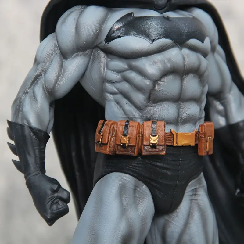Estátua do Batman do Cavaleiro das Trevas, DC Gk DC Figuras Anime, Boneca de Ação da Liga da Justiça, Guerreiros Desktop, Brinquedos Colecionáveis para Meninos, 38cm
