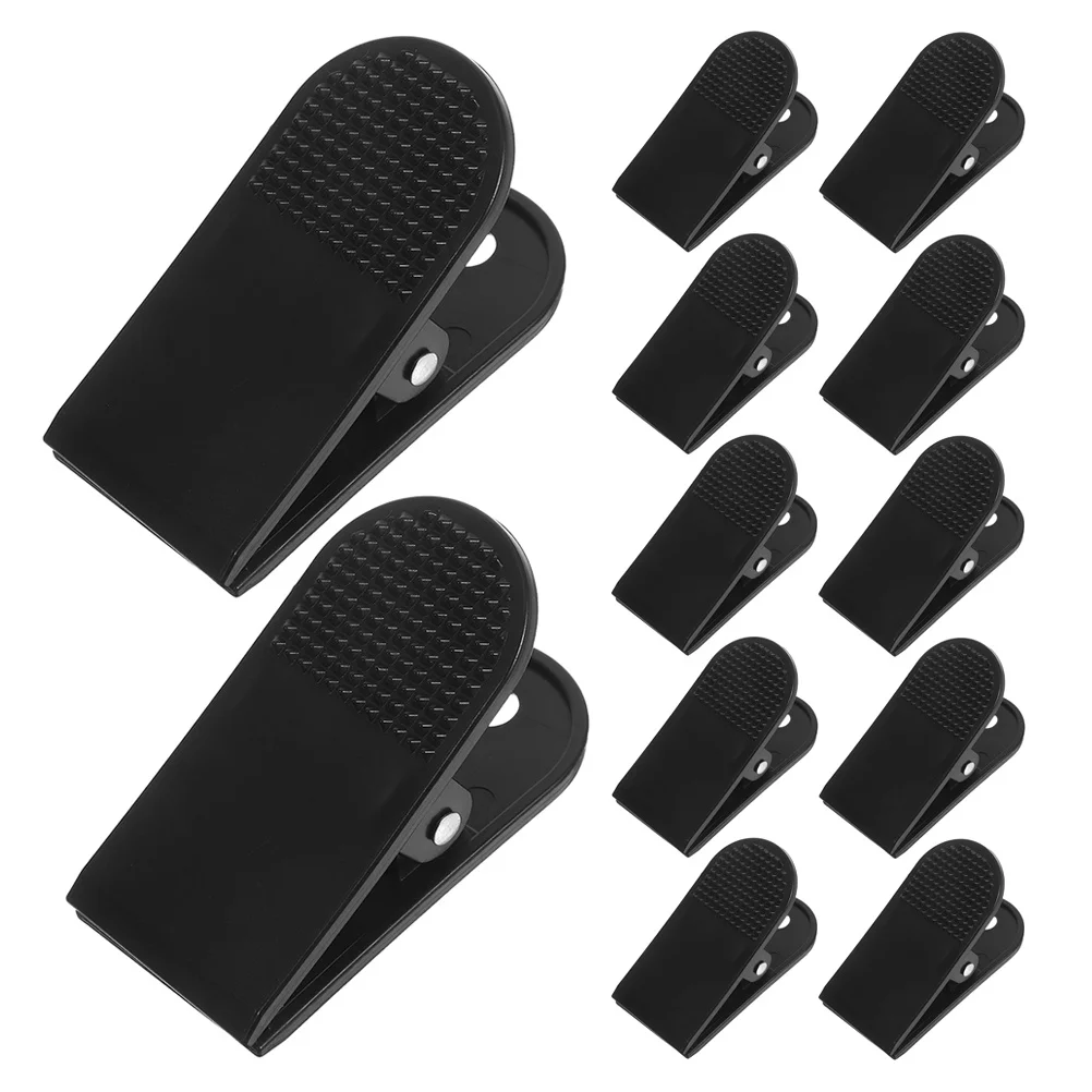 

12Pcs Emergency Stop Clamp Universal Treadmill Safety Clip Replacement Treadmill Key Cord Clip Running Machine Safety