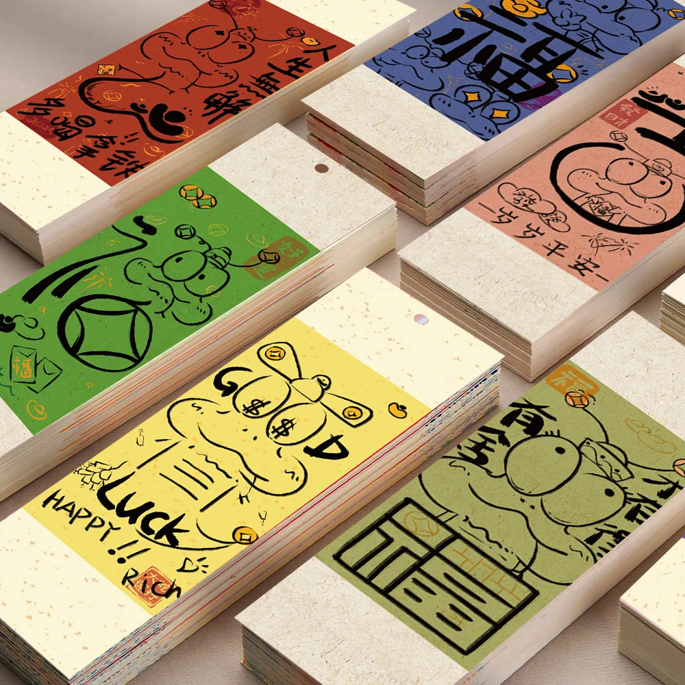 

30 шт., маркер-закладка «Год змеи», кофейная офисная книга для чтения, ручная учетная запись, креативный подарок, закладка для ландшафтного дизайна ﻿