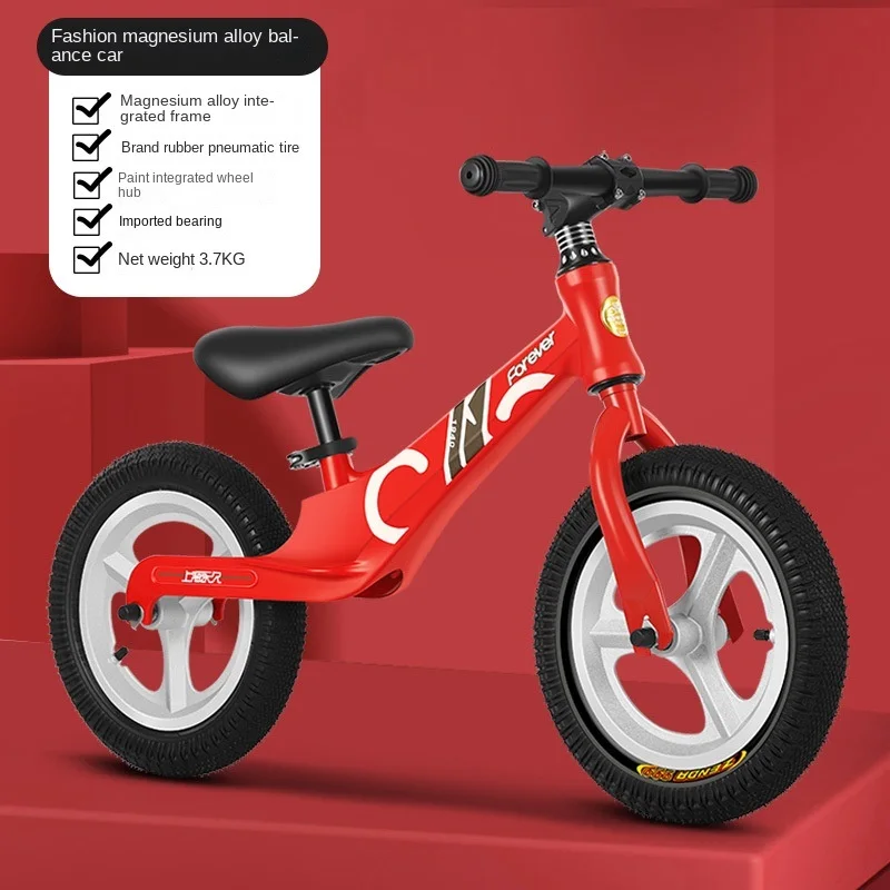 LazyChild 2023 New 2-6 Year Old Children\'s Pedal Free Balanced Bicycle Baby Scooter Toy Bicycle Children\'s Bicycle DropShipping