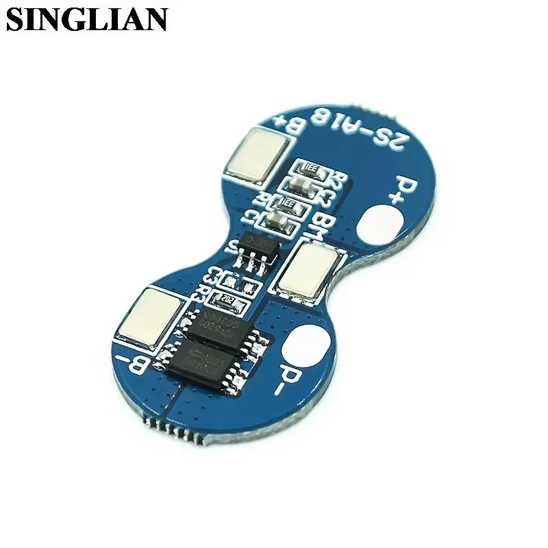 7.4V 2S 18650 Lithium Battery Protection Board Dual String Protection Chip Module 8.4V Over-current Overcharge 4A