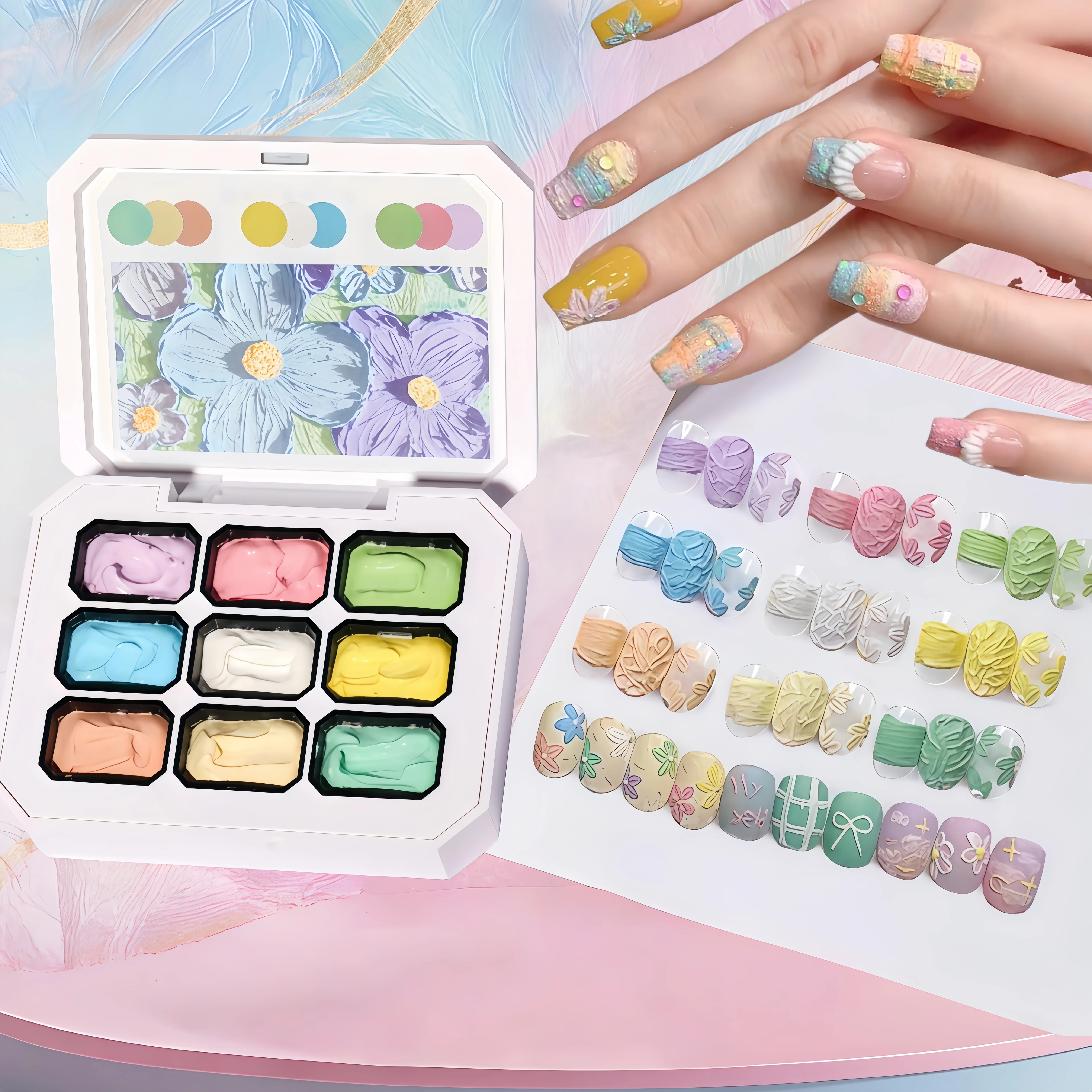 

Гель-лак для ногтей Macaron, не требующий стирки, блестящий цвет, гель Dungeon на высокой насыщенной основе, специально разработанный для краски для ногтей