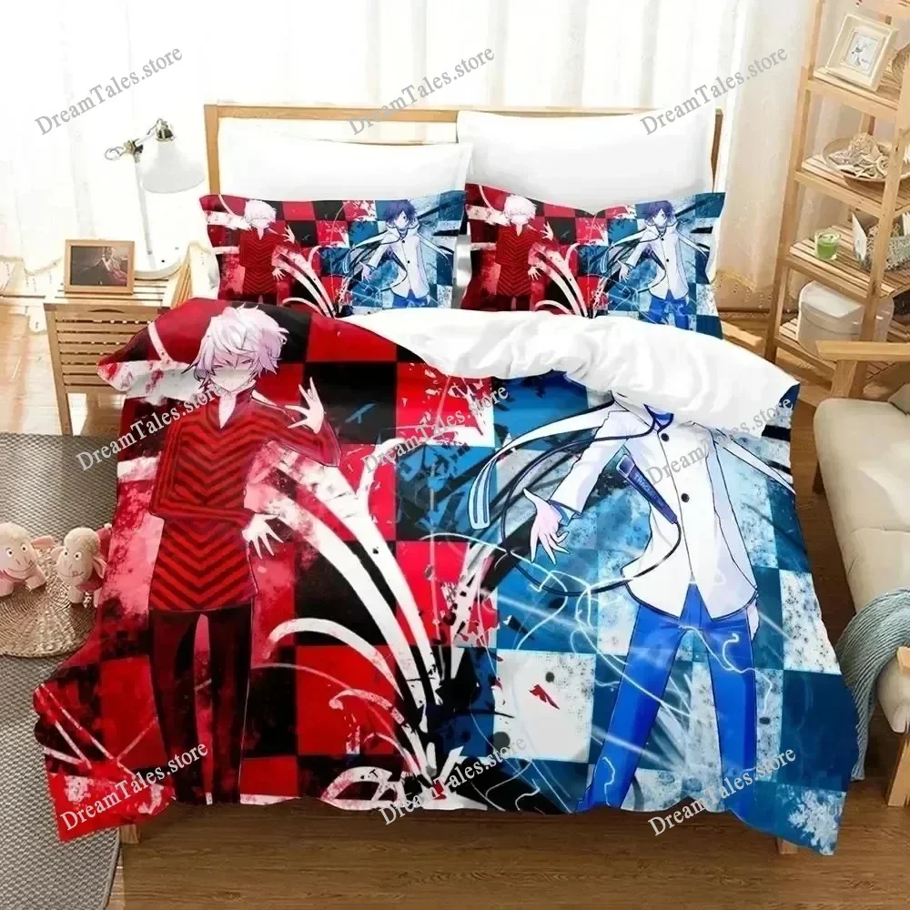 

3D Printed Anime Devil Survivor Bedding Set Duvet Cover Bedroom Comforter Single Twin King _Size Quilt Cover Home Textiles
