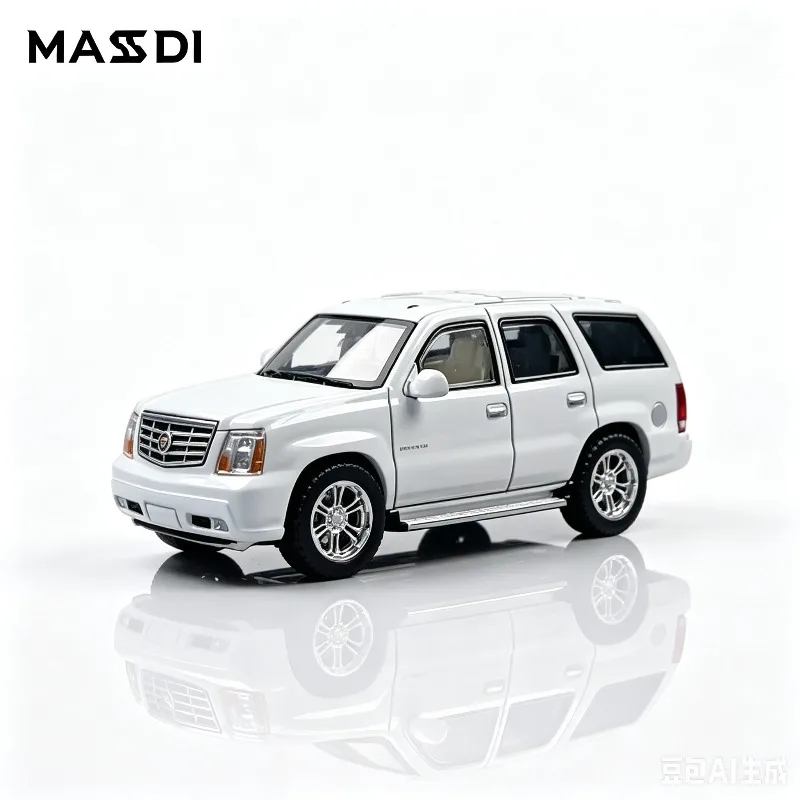 

MASDI1:64 Cadillac 2005 Escalade SUV alloy die-casting car model,desktop decoration, adult collectibles, holiday creative gifts.