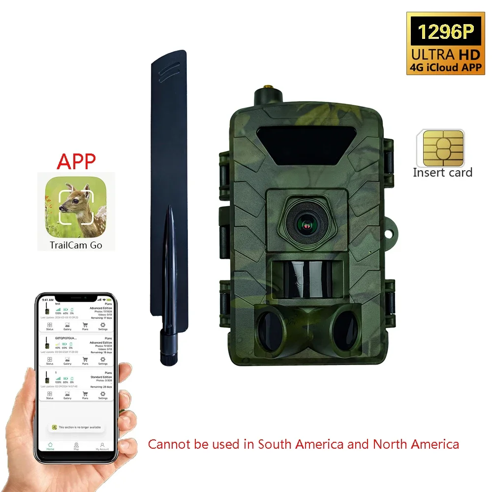1Pcs Home Security Protect 4G/WiFi Wireless Waterproof Camera Outdoor Hunting Trail Camera Monitor Photo Video on APP
