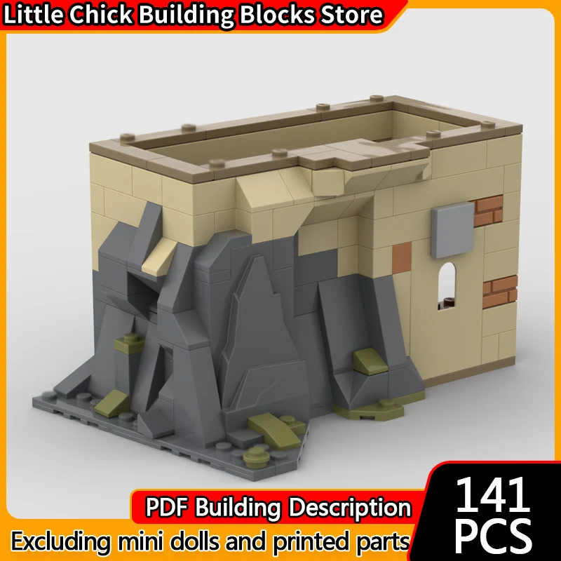 ตัวต่อโมเดลภาพยนตร์มหัศจรรย์ ฉากภาพยนตร์ ดันเจี้ยน ชุดประกอบเทคโนโลยีแบบโมดูล ของขวัญวันหยุดสำหรับเด็ก ชุดของเล่นประกอบ