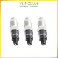 16082-53001 16082-53900 16082-53903 3PCS Fuel Injectors For Kubota D1403 D1503 D1703 V1803 V2203 16082-53000 19077-53000 Parts