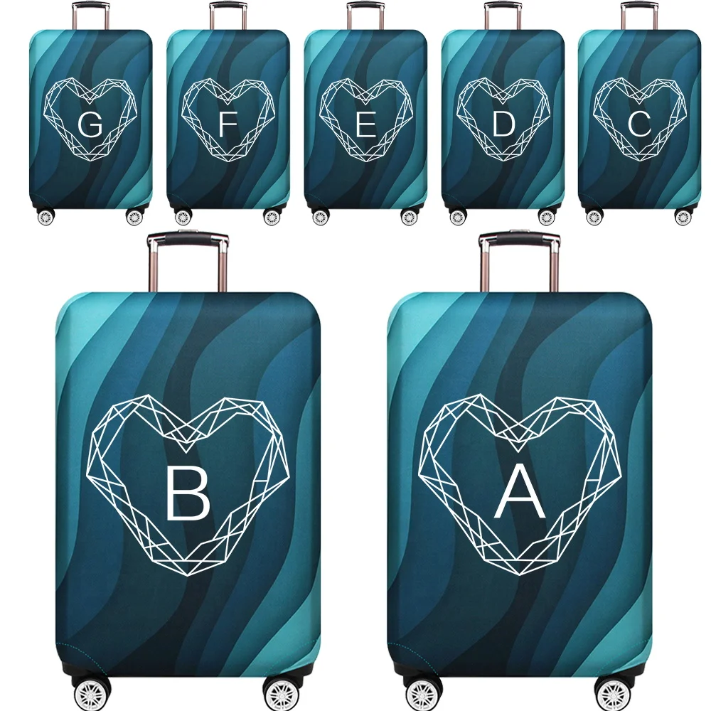 

Elastic Letter Series Luggage Protective Cover Suitable for 18-32 Inch Bag Suitcase Covers Trolley Cover
