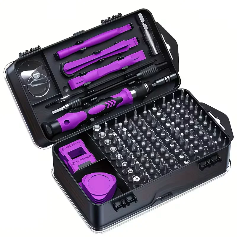 115-In-1 Precision Screwdriver Set, Men's Tool Gift, Repair Tools Including Torx Tri-Wing Head, Suitable For Computers, Glasses