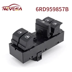 6RD959857B For Volkswagen Polo 2011-2013 Power Window Control Switch 6RD 959 857 B Window Switch Regulator Button Car Parts