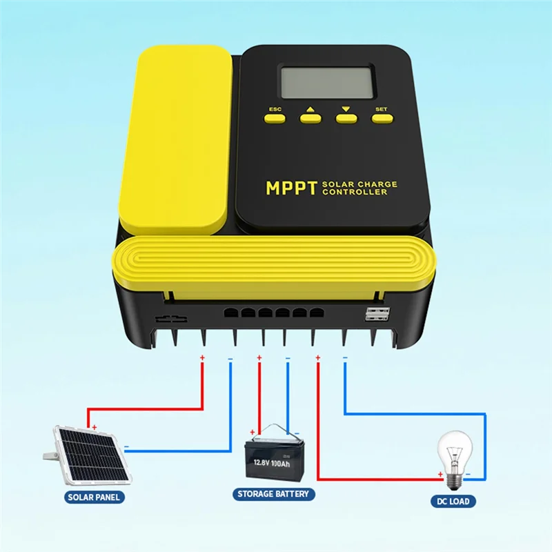 10A Mppt Solar Char…