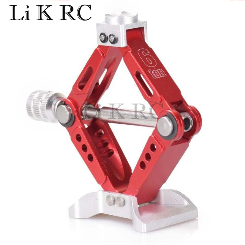 

RC Car 1:10 Scale Adjustable Metal Scissor Jack Tool for RC Crawler Axial SCX10 for Traxxas TRX4 Tamiya CC01 D90