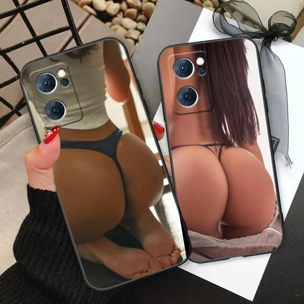 

Sexy AHot Ass Bikini Girl Cover Phone Case Funda Coque For OPPO RENO 7 8 6 5 4 3 2 2F 10 PRO PLUS 4G FIND X2 X3 X5 5G Case Capa