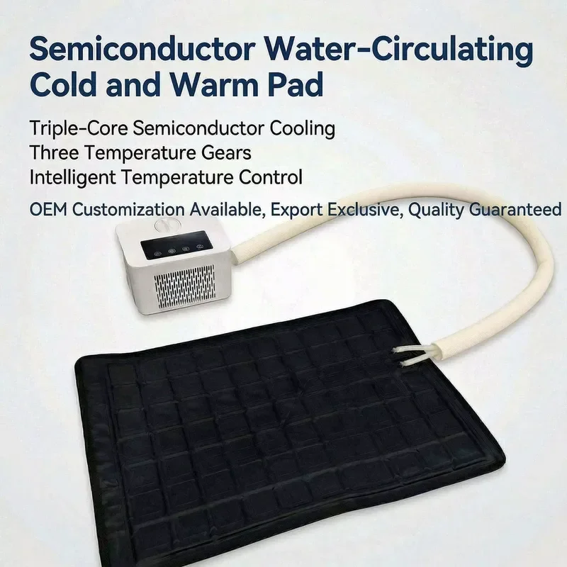 Electric Eco-friendly PVC Cooling and Heating Pad with Water Circulation and Peltier Technology for Humans and Pets