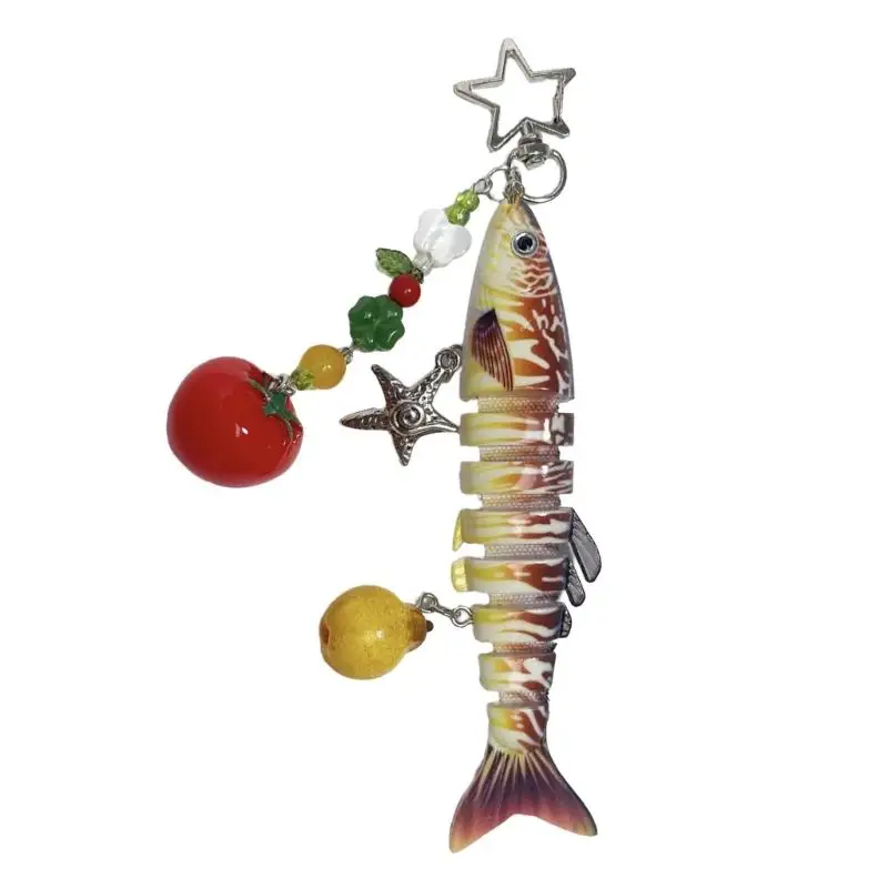 A52E Beweglicher Miniatur-Fischschlüsselaufsatz aus wasserdichtem Material für den Außenbereich – Detail 2