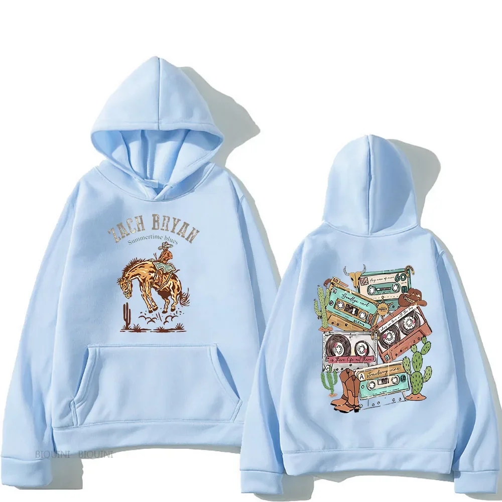 Zach Bryann-Sweat à capuche graphique PVD Vintage Style Streetwear pour hommes, Vêtements Anime chauds, Pulls confortables, Sourire d'automne, Populaire