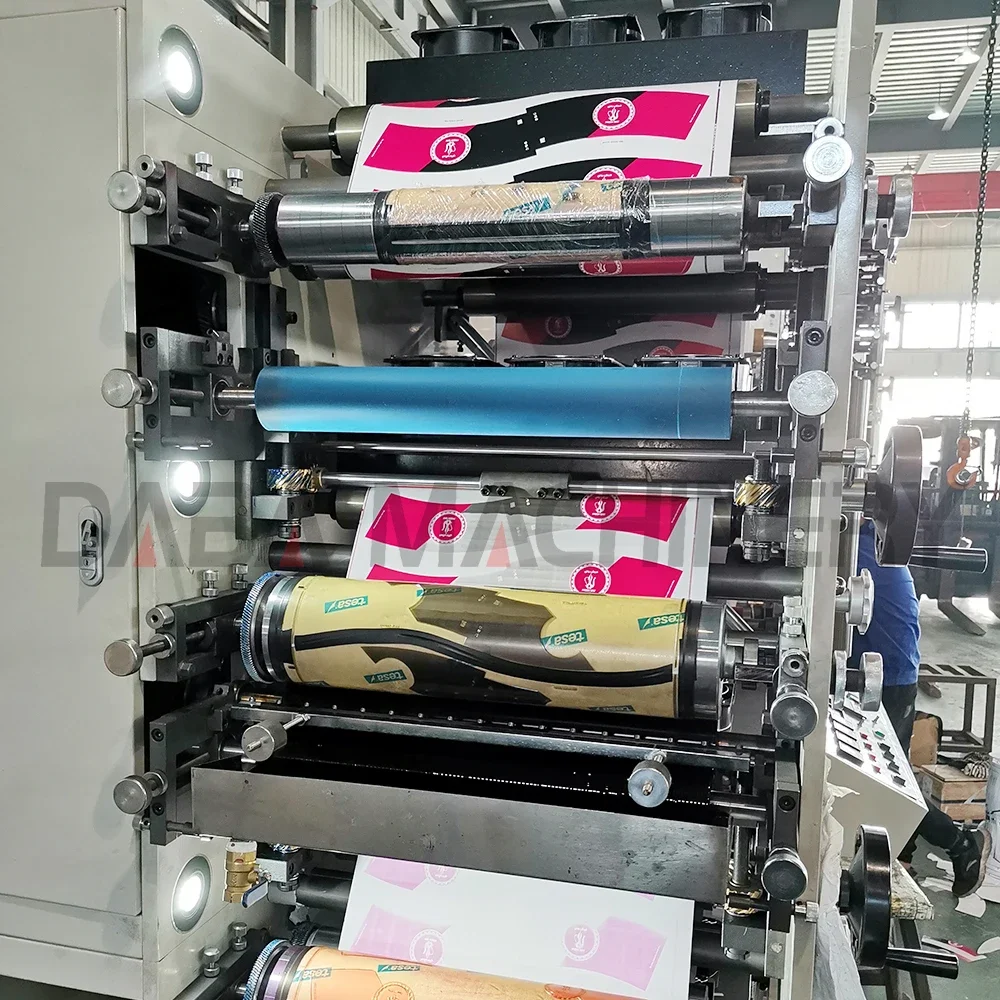 Narrow Web Automatic Flexo Die Cutting and Printing Machine for Blank Paper Cup Fan