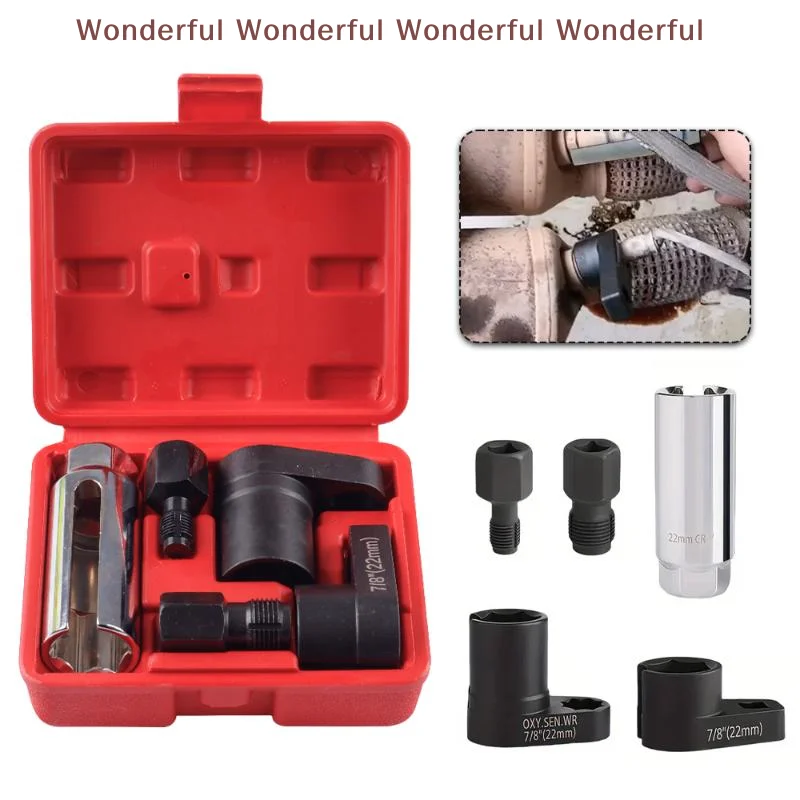 

Oxygen Sensor Wrench Oxygen Sensor Wrench Kit Automotive Oxygen Sensor Socket Set Accurate Sensor Wrench Remover Tool