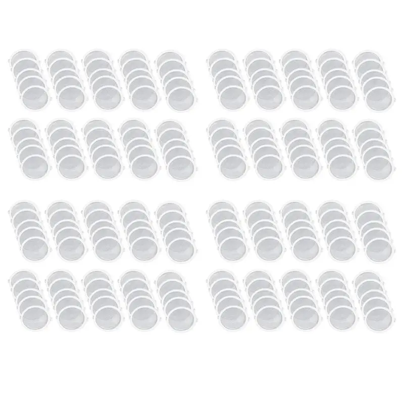200 Pcs Disposable Shower Drain Hair Catcher Mesh Stickers, Anti Clogging Floor Sink Strainer, Shower Drain Dog Hair