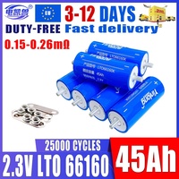 Yinlong 2.3V 45ah 66160K Lithium titanate Grade A LTO Battery 10C DIY 12V 24V 48VElectric Boat Solar Speaker Power Battery