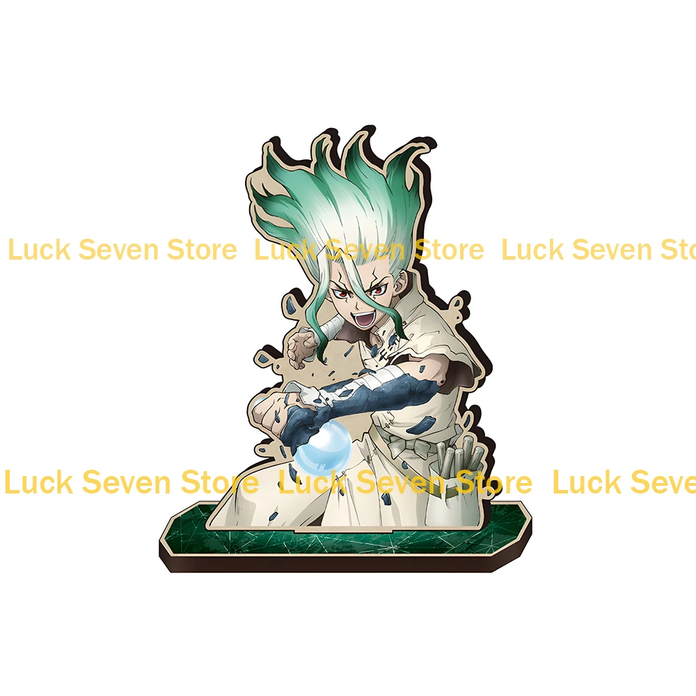 Dr.STONE NEW character Senku Ishigami Ryusui Nanami Gen Asagiri Anime Toy figures BIG Acrylic stand holiday gift deskornament