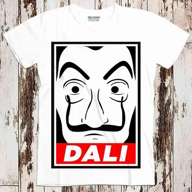 Salvador Dali Illustration Art Super Cool Best Gift Top Tee T Shirt 8886