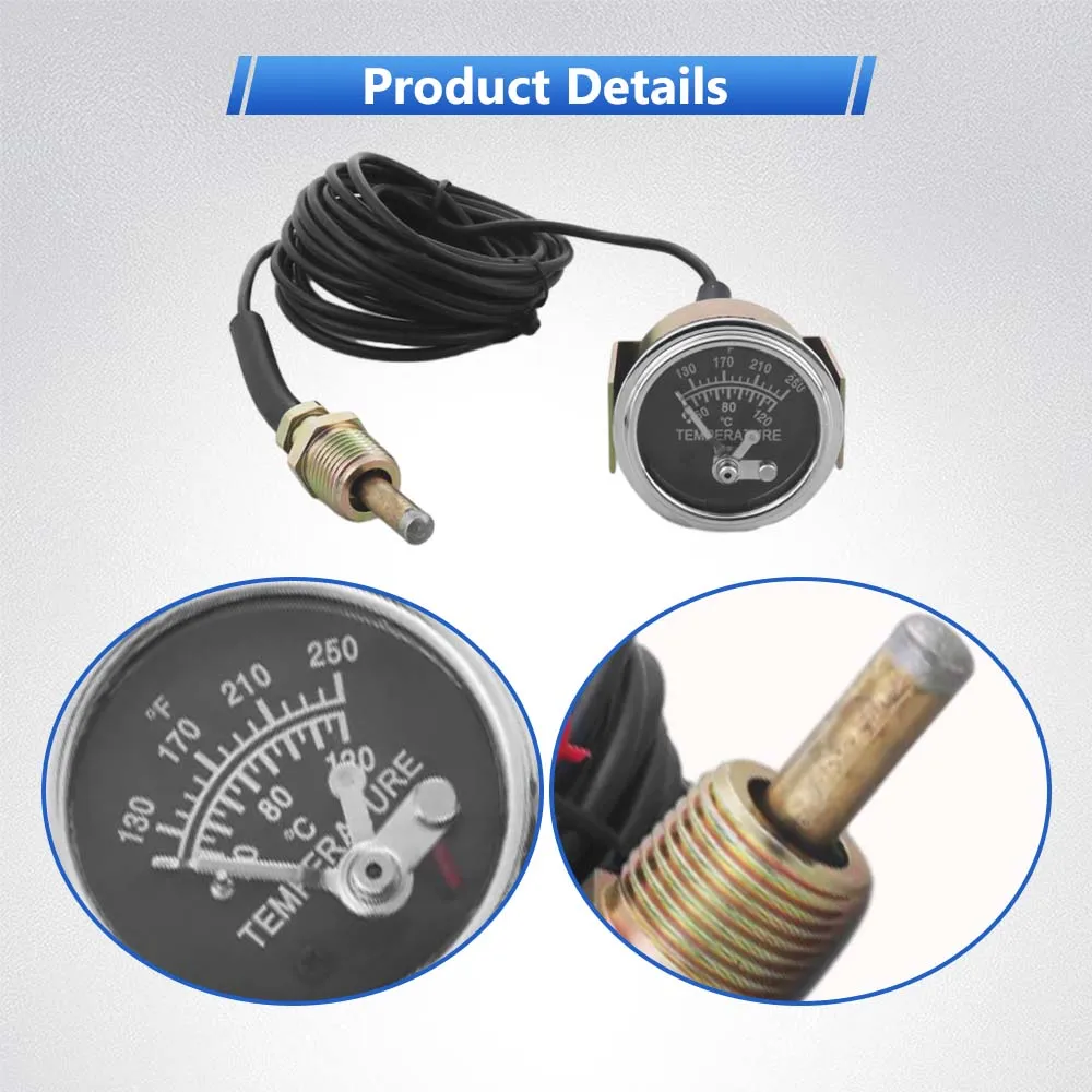12V Water Temp Gauge 2