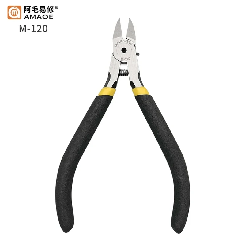 AMAOE Diagonal Pliers, High Quality, M-120, M-121, Multi Functional Tools, Electrical Wire, Cable Cutters, Hand Tools, 1 Pc