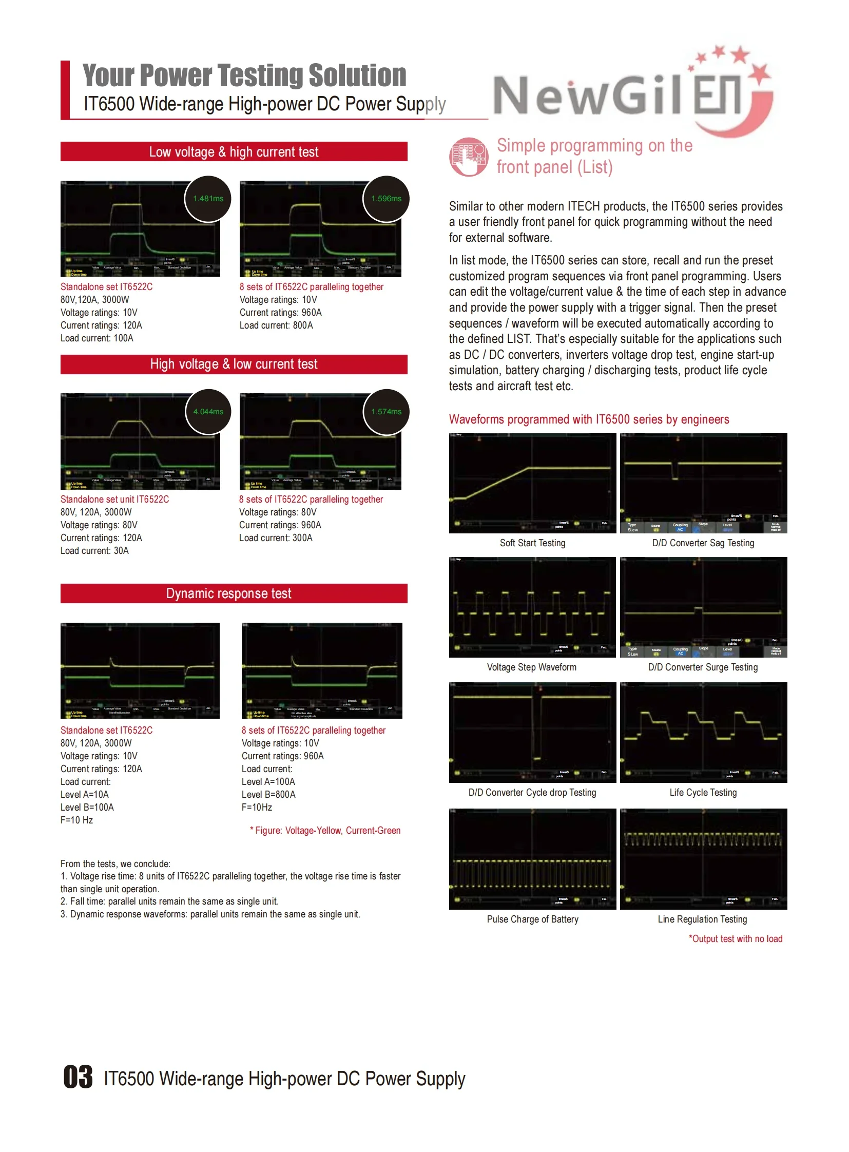 ITECH IT6513 IT6513A IT6512C IT6512D IT6513C IT6513D IT6514C IT6514D IT6515C IT6515D IT6516C IT6516D IT6517C IT6517D alimentation cc