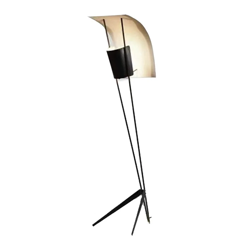 Minimal acrylic creative floor lamp showroom model room living room villa sofa ornament lamp