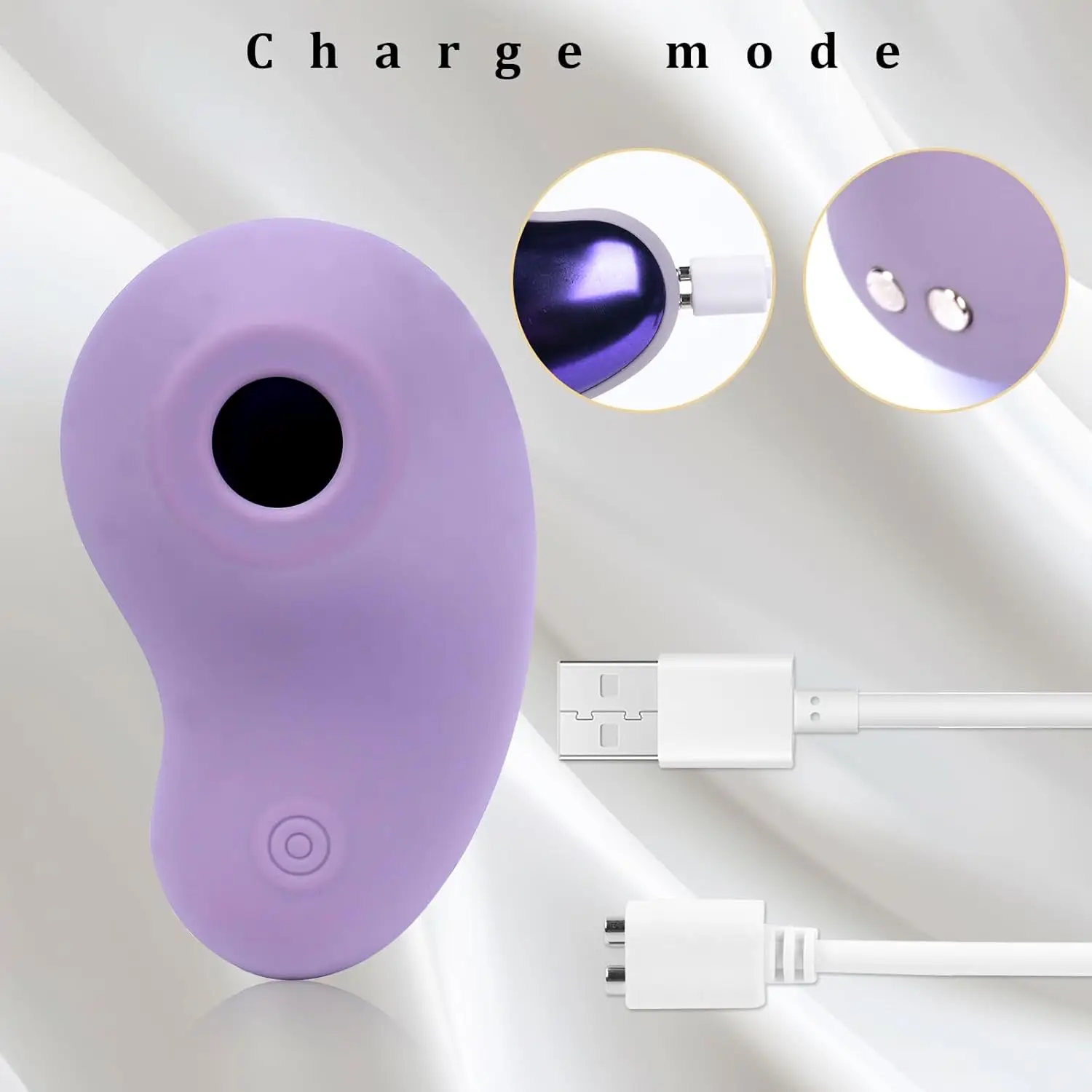 ดูดของเล่นทางเพศ,เครื่องสั่นClitoral,Vibratorดูด 10 โหมดดูดและการสั่นสะเทือน,ของเล่นทางเพศของผู้หญิง,Clitoral Stimul