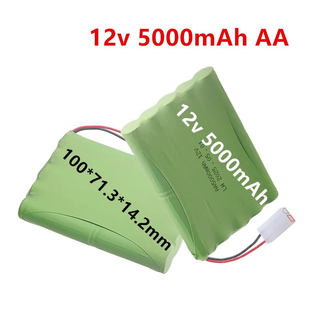 5000mAh 12v Nimh AA Rechargeable Battery For Rc toys Cars Tanks Robot Gun NiMH Battery 12v 3000mAh Battery For Rc Boat