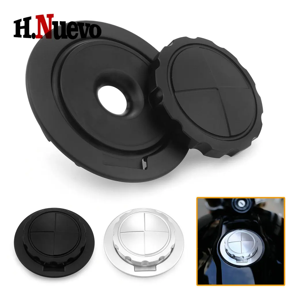 

Motorcycle Accessories For BMW R NINE T 2013 2014-2020 2021 2022 Fuel Tank Cover Oil Box Cap CNC Aluminum