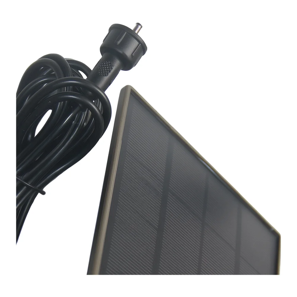 1Set Solar-Charging Panel FOR 3w Solar-Panel For Security Camera With 6000mAh  FOR Battery  Dual Output Solar-Charging Panel