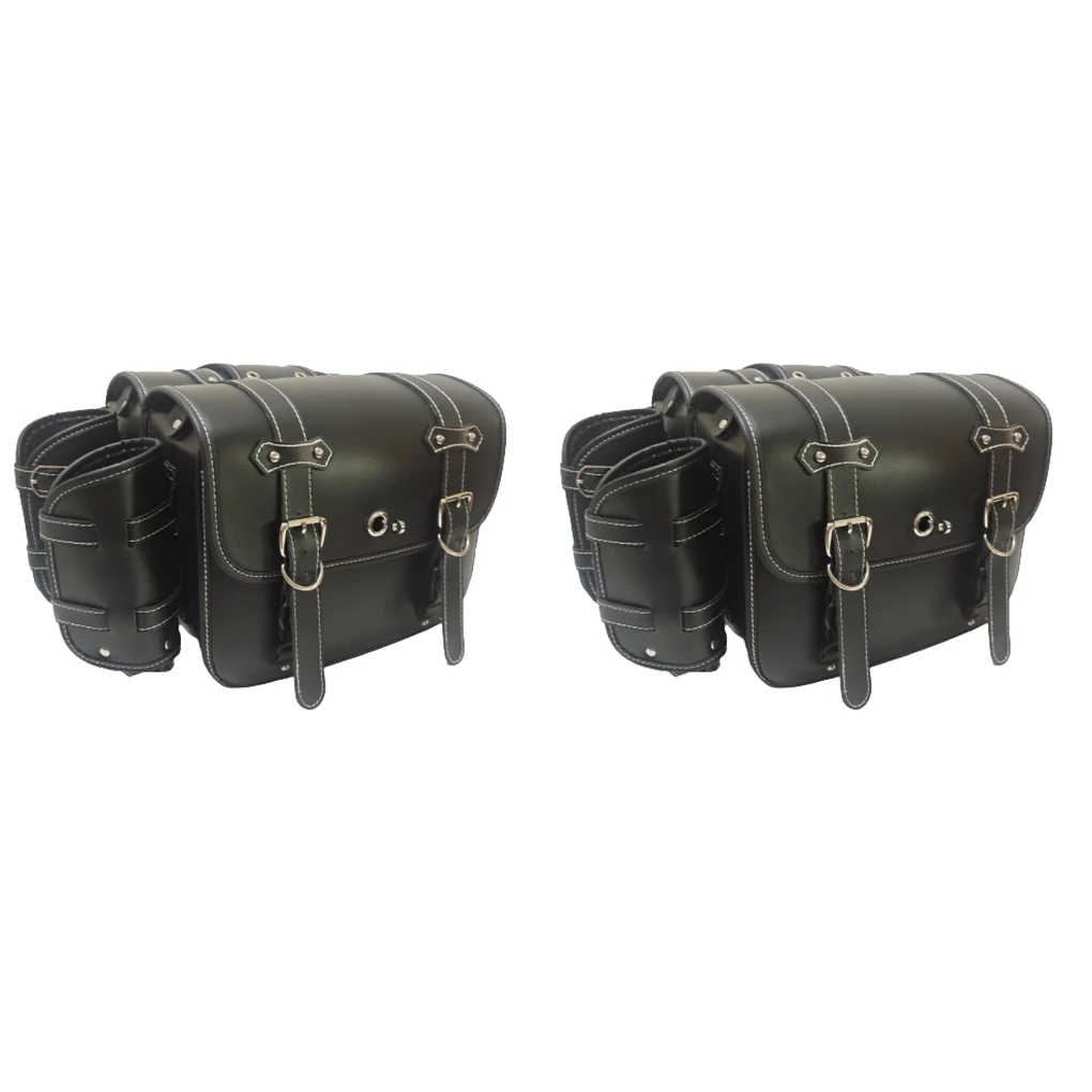 

1 Pair Motorcycle Saddle Bag Side Pouch Spanner Storage Hanging Bags
