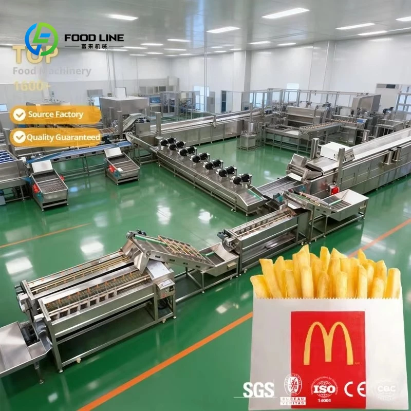 Customized Frozen French Fries Production Line/french Fries Making Machine/long French Fries Machine