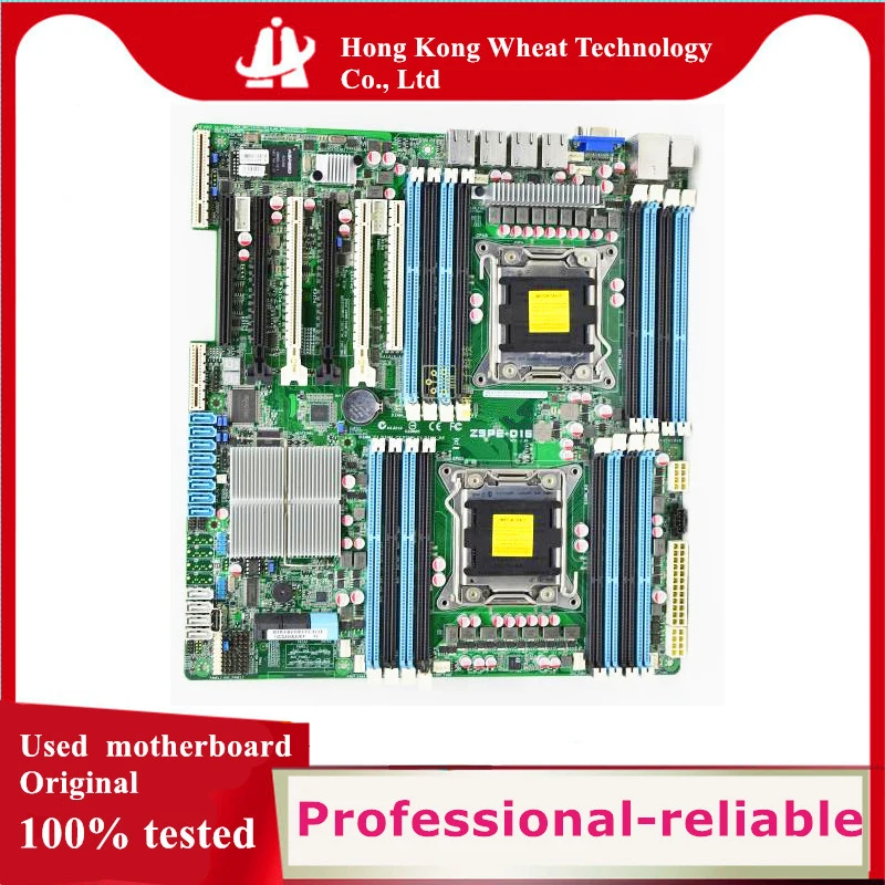 For Intel X79 Z9PE-D16 motherboard Used original LGA 2011 LGA2011 DDR3 512GB USB2.0 USB3.0 SATA3 Server Mainboard