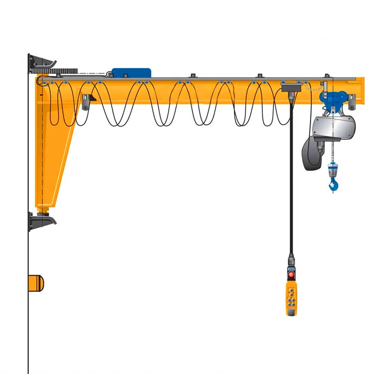 2 ton wall mounted jib crane new for sale