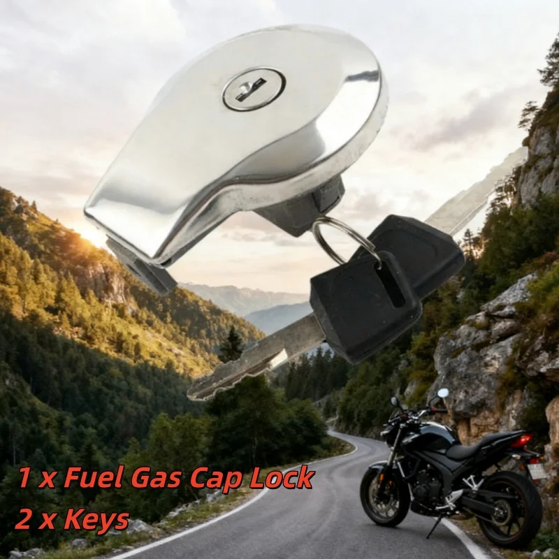 

1Set Fit For Yamaha Virago XV125/250 XV535/750/1100 Motorcycle Fuel Gas Tank Cap Cover Lock Key Accessories