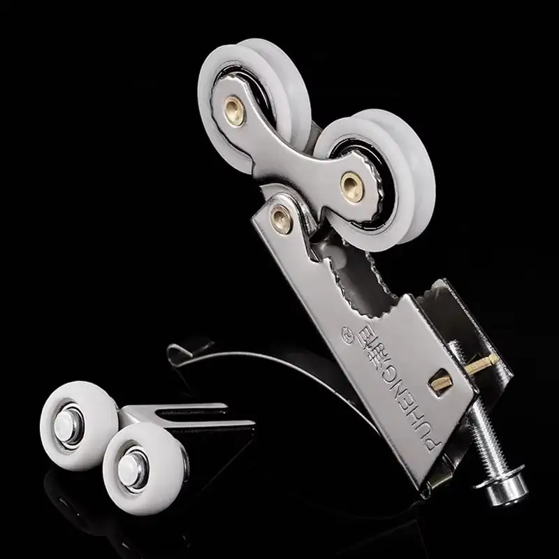 Schiebetürrolle für Kleiderschränke, robust, verschleißfest, für reibungsloses Gleiten, Hardware für die Reparatur von Schränken, DIY-Heimwerkerbedarf. – Detail 17