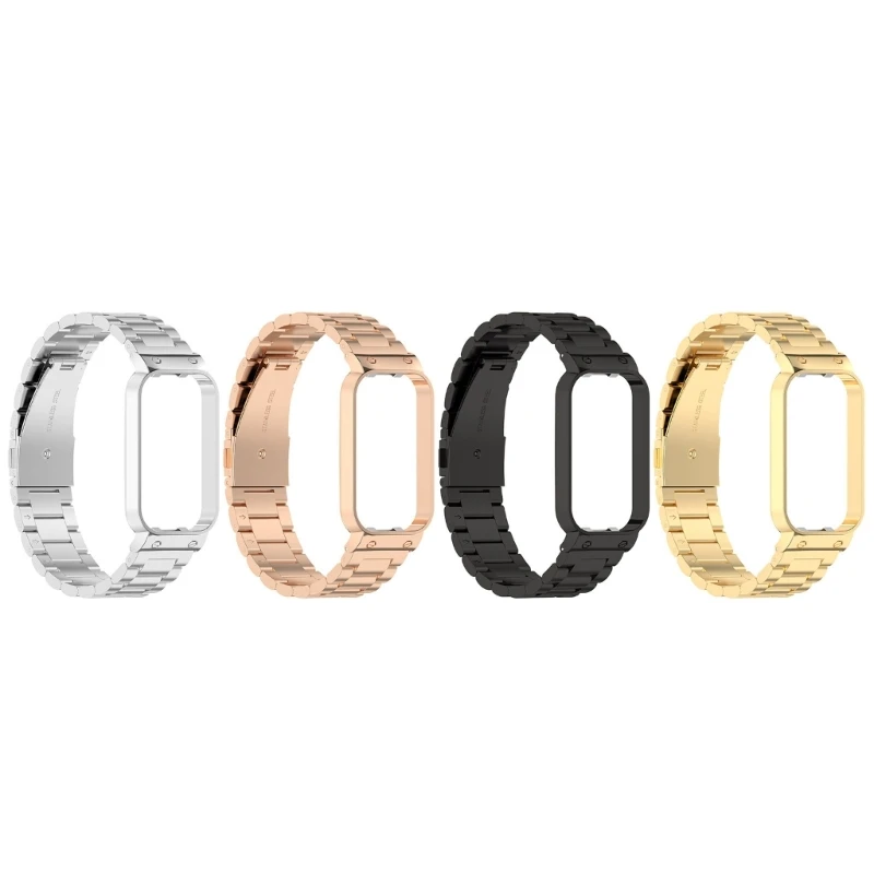 Fashionable Stainless Steel Wristband Trendy Strap Watch Part for Band 8 Active Drop shipping