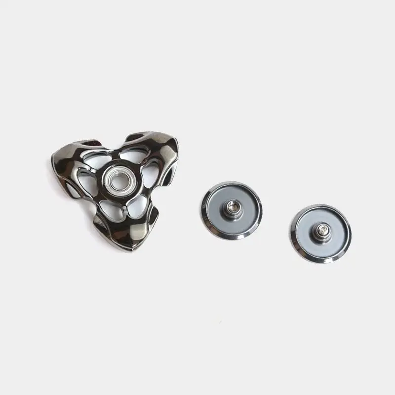 Fidget Spinner a tre foglie Fidget Spinning Toy Per adulti ADHD Anti-ansia Fidget Toy Ufficio Sollievo dallo stress Fidget Spinner Regali per adulti