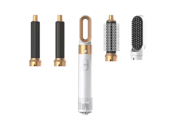 5 in 1 Geluidsarme Haarstyler Professionele Haarkrullen Rechttrekken Haardrogen Heteluchtborstels 1000 W