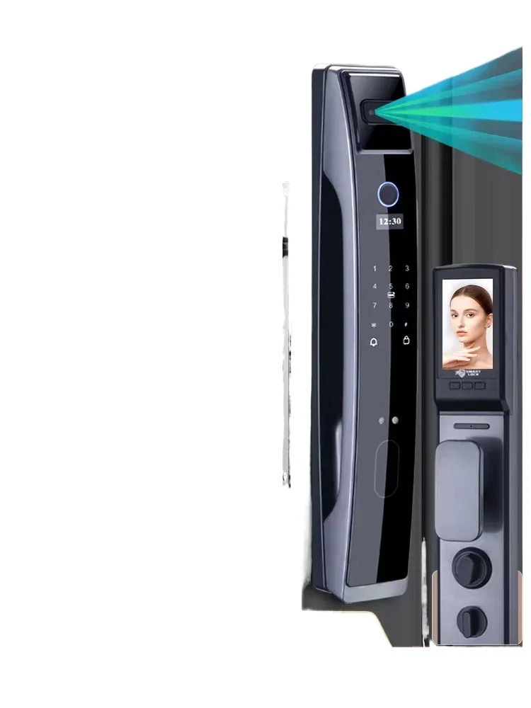 Smart door locks, household anti-theft doors, fingerprint locks, top ten brands of fully automatic visual electronics