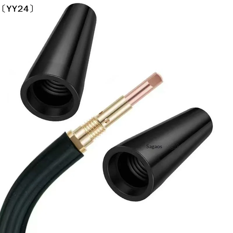 4Pcs Flux Core Gasless Nozzle Self Protection Flux Core Welding Gasless Nozzle Parts 100L MIG Welder Flux Gasless Nozzles〔YY24〕