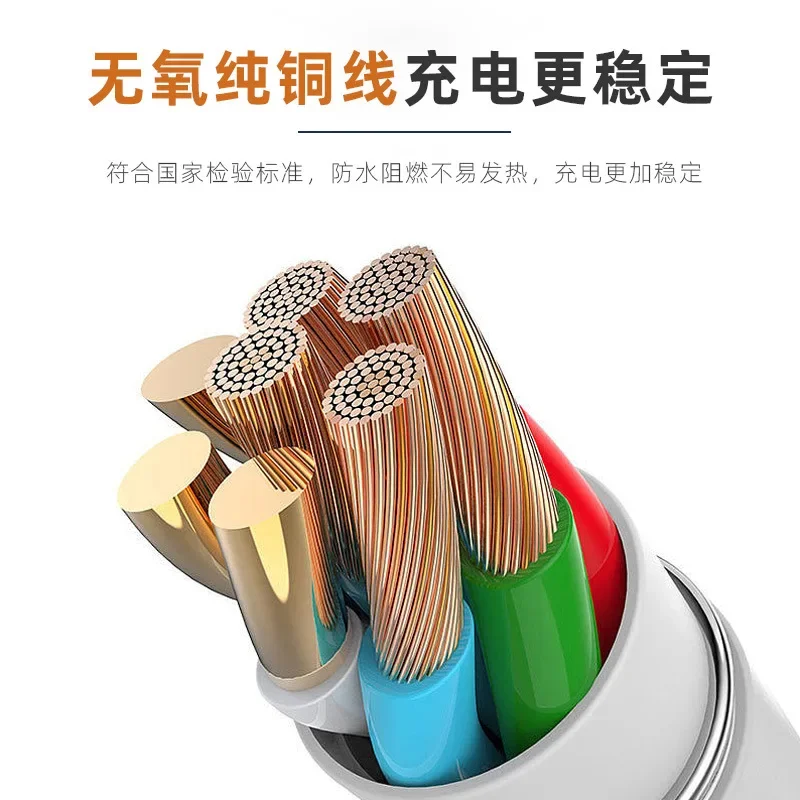 Nueva pistola de carga de energía para el hogar 16A, cargador portátil tipo 2 estándar europeo para coche eléctrico