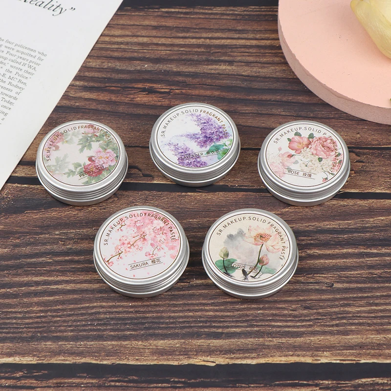 Women Solid Perfume Portable Balm Long-Skin Fragrance Fresh And Elegant Women Solid Perfume Body Aroma Gift